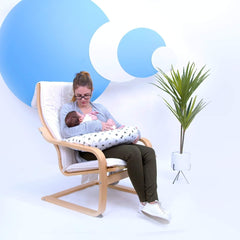 Maternity Nursing Pillow – Silver Twinkle