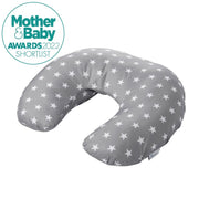 Breast Feeding Nursing Pillow  - Grey with Stars (COVER ONLY) image 2