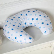 Breast Feeding Nursing Pillow - Little Blue Star (COVER ONLY) image 1