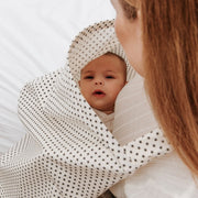 Breastfeeding Apron – Grey Stars image 2