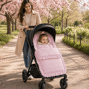 Universal Broderie Anglaise Pushchair Footmuff / Cosy Toes image 9