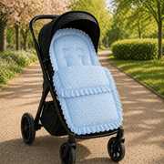 Universal Broderie Anglaise Pushchair Footmuff / Cosy Toes image 4