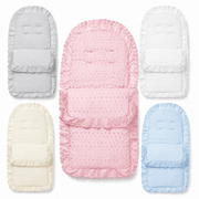 Universal Broderie Anglaise Pushchair Footmuff / Cosy Toes image 1