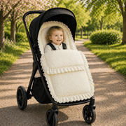 Universal Broderie Anglaise Pushchair Footmuff / Cosy Toes image 11
