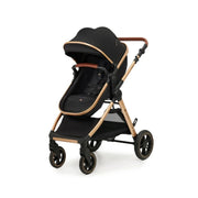 Kinderkraft Esme Pro 3-in-1 Travel System with Mink Pro Car Seat - Pure Black image 5