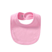 Cotton Baby Bib with Hidden Snap Fastening – Multiple Colours image 11