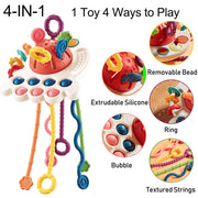 Baby's Funny Finger Puff Toy Can Be Pressed image 2