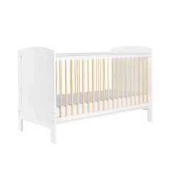 Ickle Bubba Coleby Scandi Cot Bed – Scandi White