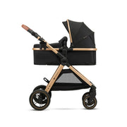 Kinderkraft Esme Pro 3-in-1 Travel System with Mink Pro Car Seat - Pure Black image 2