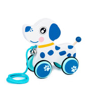 Wooden Animal Puppy Crocodile Trailer Children's Cartoon Parent-child Toddler Car Baby 3-6 Years Old Educational Toys image 7