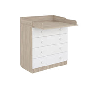 Shefa Kids 800 Changing Dresser – Elm & White image 6