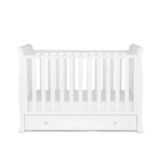 Ickle Bubba Snowdon 4 in 1 Mini 2 Piece Furniture Set White - Fibre Mattress image 8