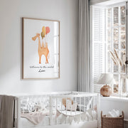 Camel Nursery Wall Art Print image 3
