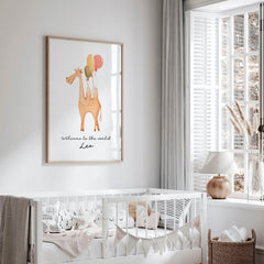 Camel Nursery Wall Art Print