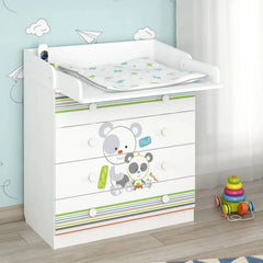 Shefa Kids 800 Changing Dresser – Pandas