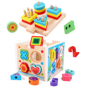 Baby Puzzle Wooden Shape Matching Toy image 3