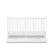 Ickle Bubba Coleby Classic Cot Bed with Under Drawer – White image 8