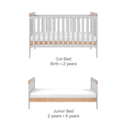 Tutti Bambini Rio 3 pcs Room Set - Slate/Honey Oak image 8