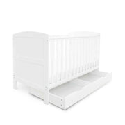 Ickle Bubba Coleby Classic Cot Bed with Under Drawer – White image 3