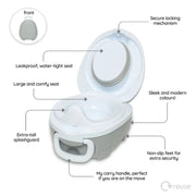 My Carry Potty - Pearl Grey image 4