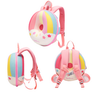 Kindergarten School Bag Donut Early Education Training Institution Children Backpack image 5
