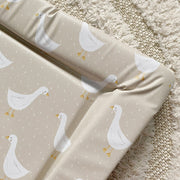 Standard Changing Mat - White Goose Unisex Print image 3