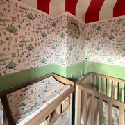 Anti-Roll Wedge Baby Changing Mat - Circus image 6