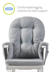 Haywood Reclining Glider Chair with Footstool image 20