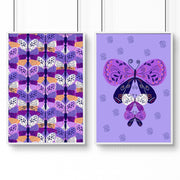 Butterfly Nursery Wall Art Prints – Set of 2 image 6