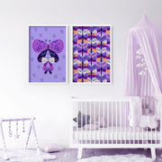 Butterfly Nursery Wall Art Prints – Set of 2 image 1