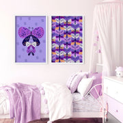 Butterfly Nursery Wall Art Prints – Set of 2 image 2