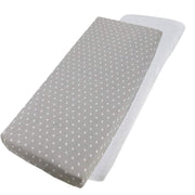 Crib Jersey Fitted Sheets 100% Cotton 40x90cm - Pack Of 2 - Fits All Models image 117