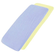 Crib Jersey Fitted Sheets 100% Cotton 40x90cm - Pack Of 2 - Fits All Models image 48