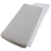 Crib Jersey Fitted Sheets 100% Cotton 40x90cm - Pack Of 2 - Fits All Models image 114