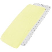 Crib Jersey Fitted Sheets 100% Cotton 40x90cm - Pack Of 2 - Fits All Models image 69