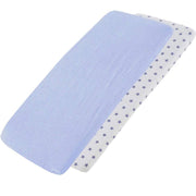 Crib Jersey Fitted Sheets 100% Cotton 40x90cm - Pack Of 2 - Fits All Models image 87