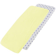 Crib Jersey Fitted Sheets 100% Cotton 40x90cm - Pack Of 4 - Fits All Models image 93