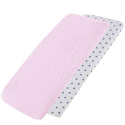Crib Jersey Fitted Sheets 100% Cotton 40x90cm - Pack Of 4 - Fits All Models image 90