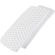 Crib Jersey Fitted Sheets 100% Cotton 40x90cm - Pack Of 4 - Fits All Models image 23