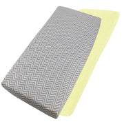 Crib Jersey Fitted Sheets 100% Cotton 40x90cm - Pack Of 4 - Fits All Models image 141