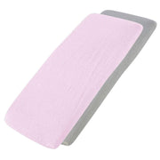 Crib Jersey Fitted Sheets 100% Cotton 40x90cm - Pack Of 4 - Fits All Models image 54