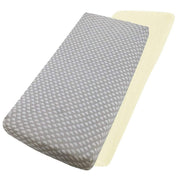 Crib Jersey Fitted Sheets 100% Cotton 40x90cm - Pack Of 4 - Fits All Models image 117