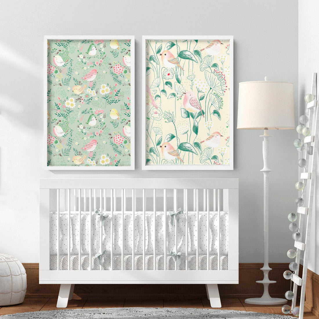 Woodland Nursery Wall Art Prints – Set of 2