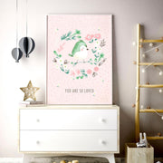 Woodland Nursery Wall Art Prints – Set of 2 image 3