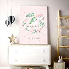 Woodland Nursery Wall Art Prints – Set of 2