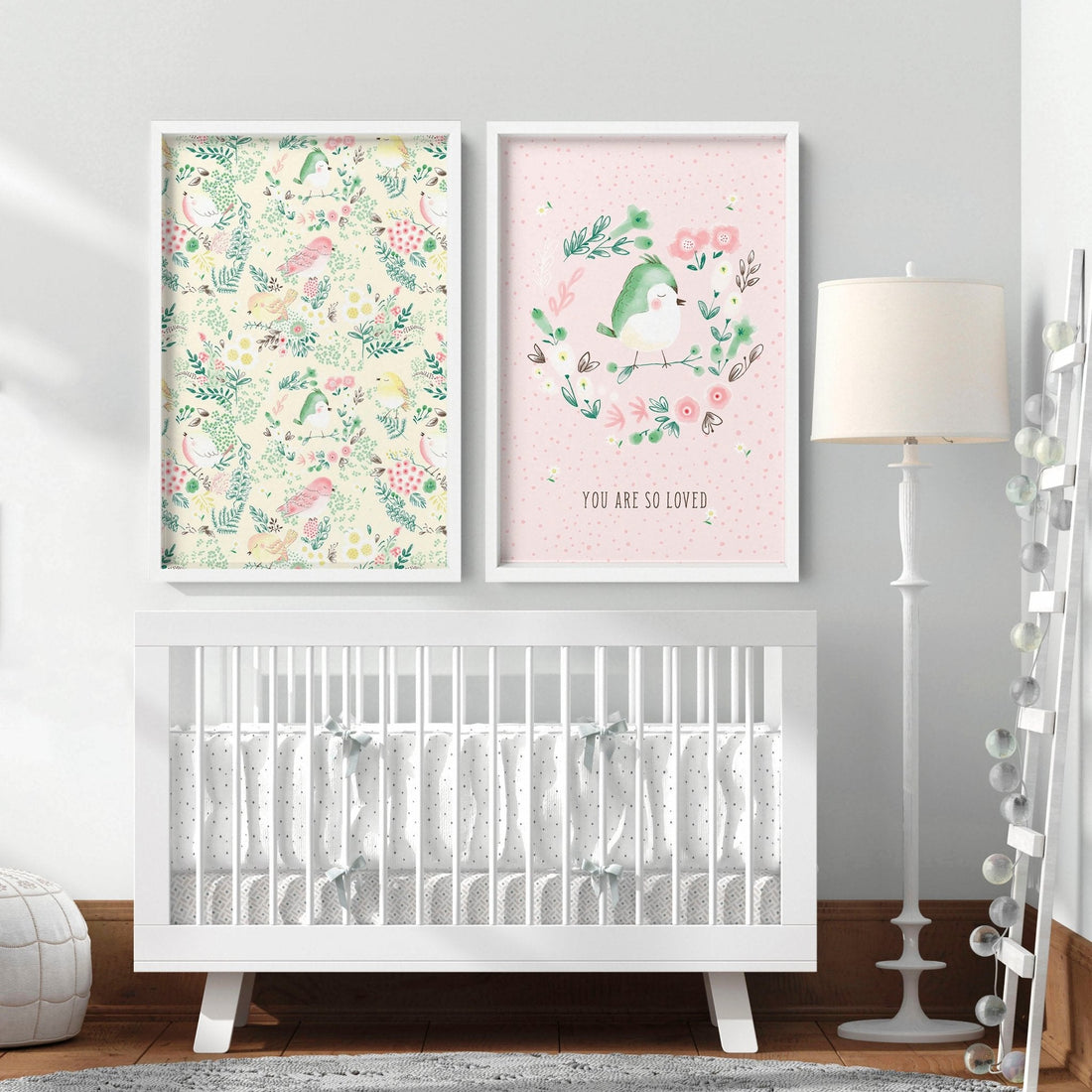 Woodland Nursery Wall Art Prints – Set of 2