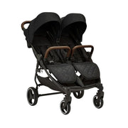 Ickle Bubba Venus Double Stroller - Black image 1