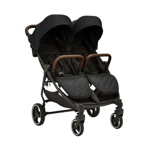 Ickle Bubba Venus Double Stroller - Black