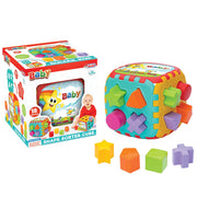 Dede Baby Puzzle Big Shape Sorter Cube image 1