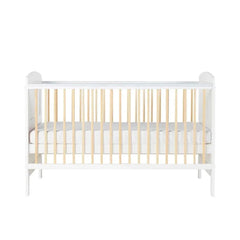 Ickle Bubba Coleby Scandi Cot Bed – Scandi White